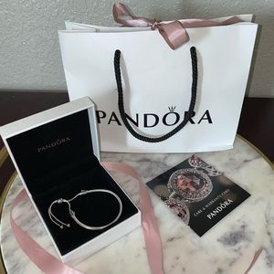 Pandora Moments Snake Chain Slider Bracelet